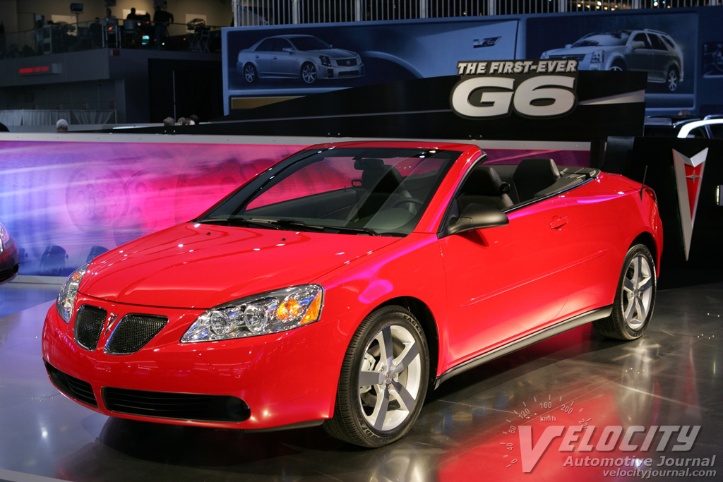The Pontiac G6 convertible is a truly unique offering.