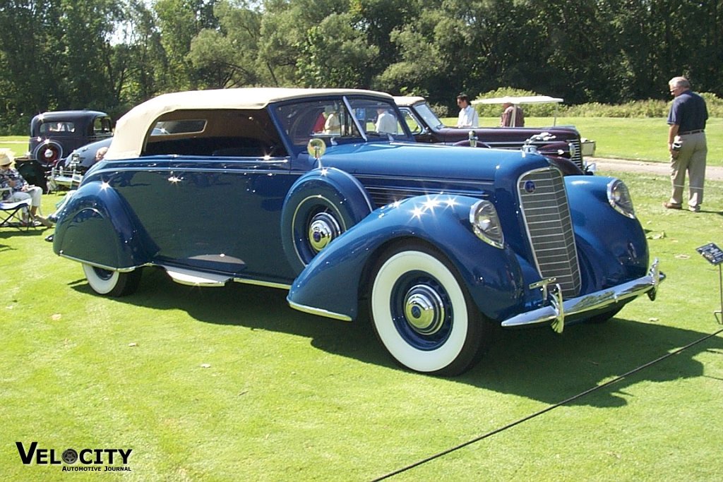 1938 Lincoln V-12 Brunn Convertible