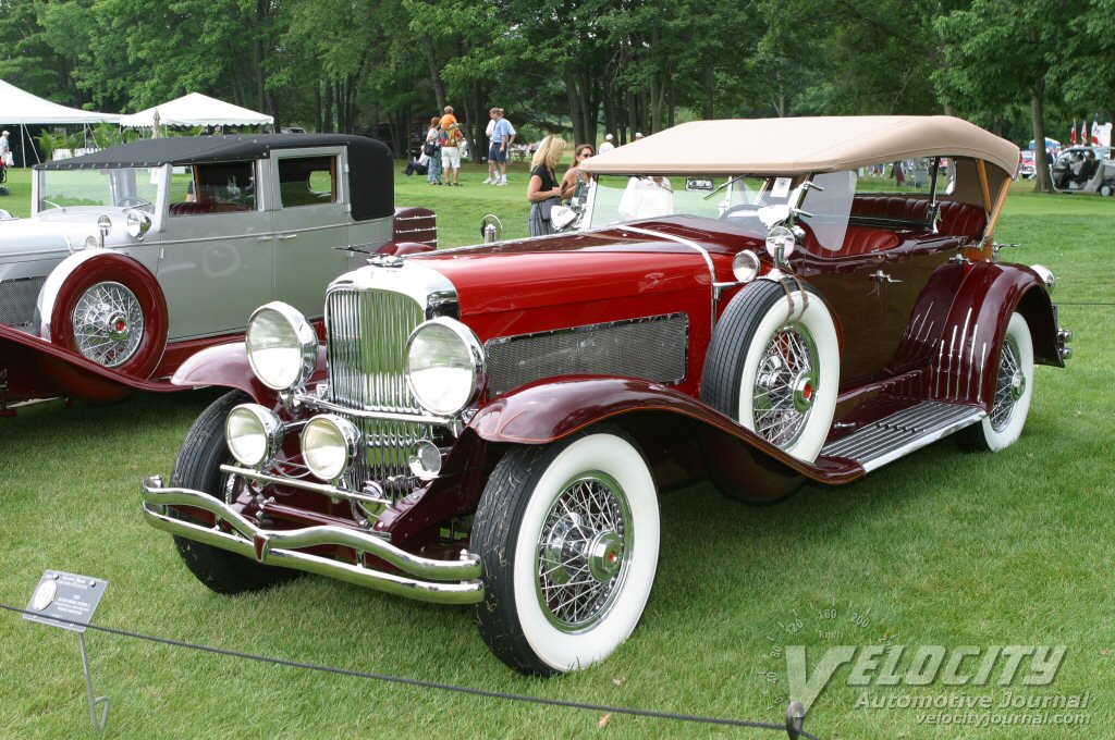 1929 Duesenberg Model J LeBaron Dual Cowl Phaeton