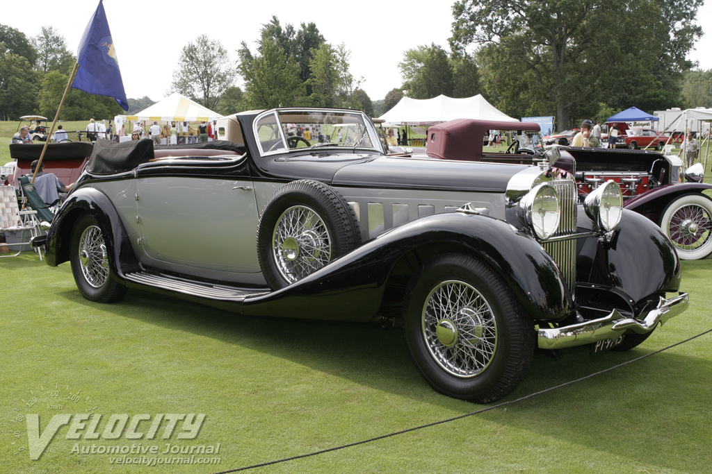 1936 Hispano-Suiza J-12 Convertible Victoria