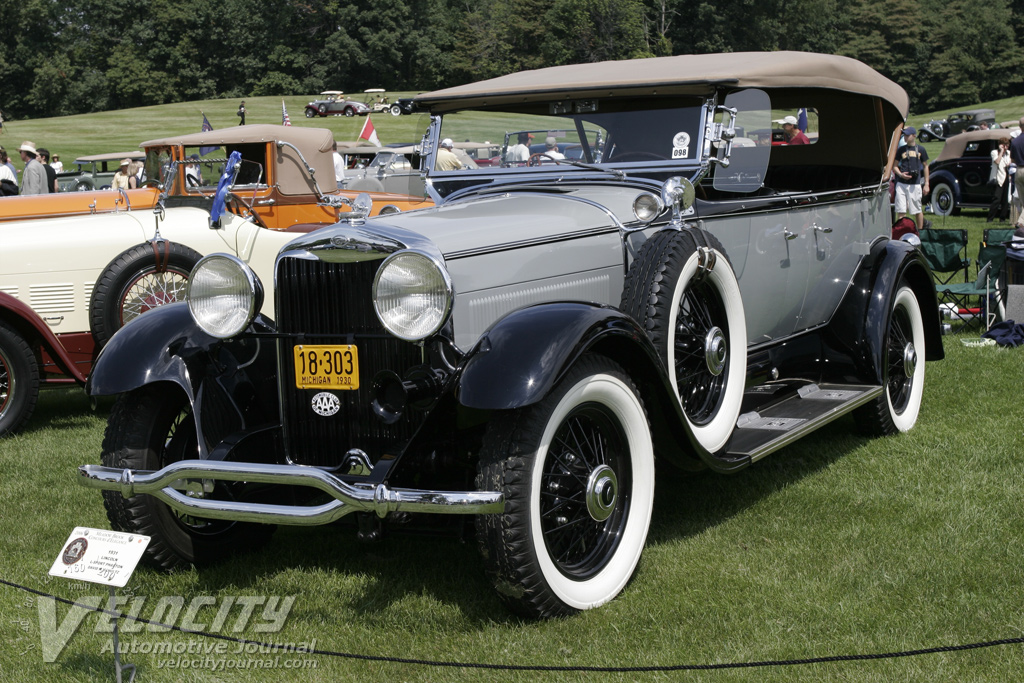 1931 Lincoln Model L Sport Phaeton