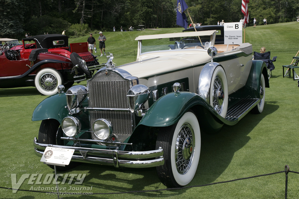 1931 Packard Waterhouse Convertible Victoria