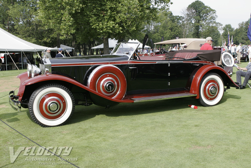 1932 Rolls-Royce PII 202 AMS Brewster Sports Town Sedan