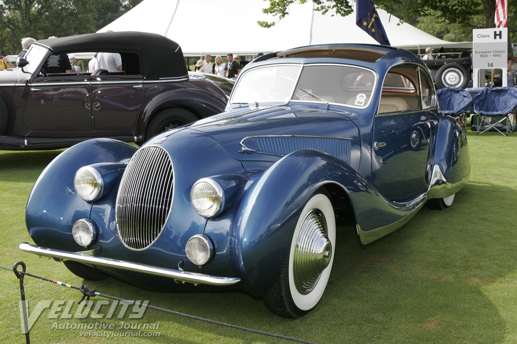 1938 Talbot-Lago T-23 Figoni & Falaschi Faux Cabriolet