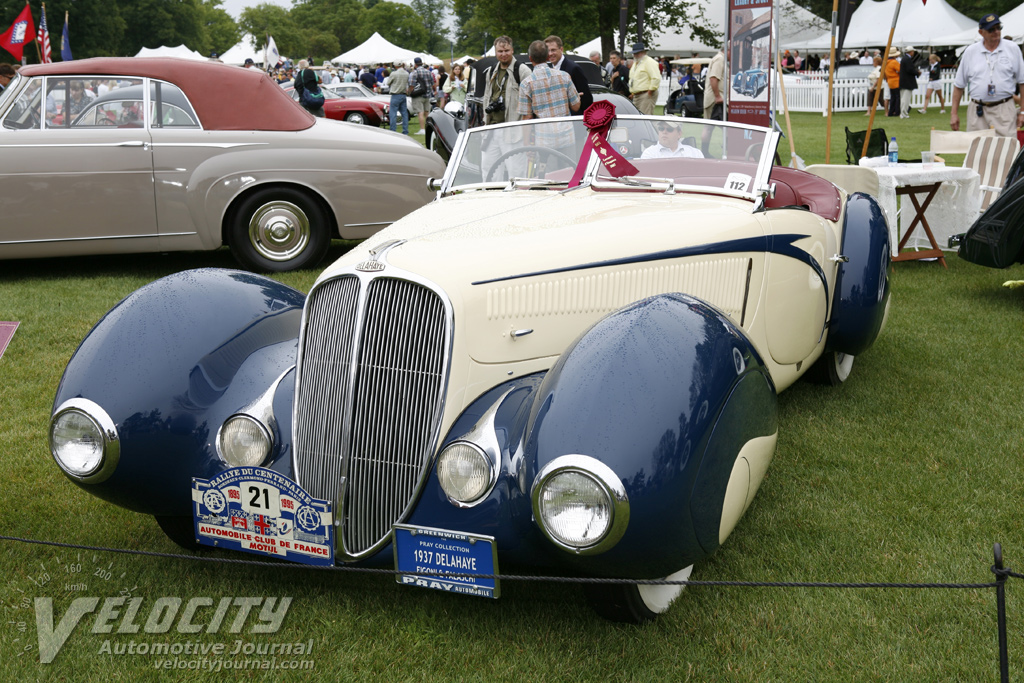 1939 Delahaye 135M convertible by Figoni & Falachi