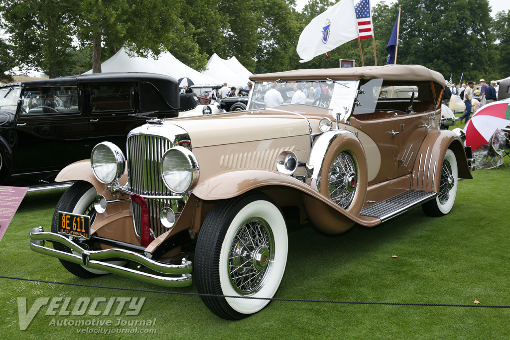 1933 Duesenberg Model J Dual-Cowl Phaeton