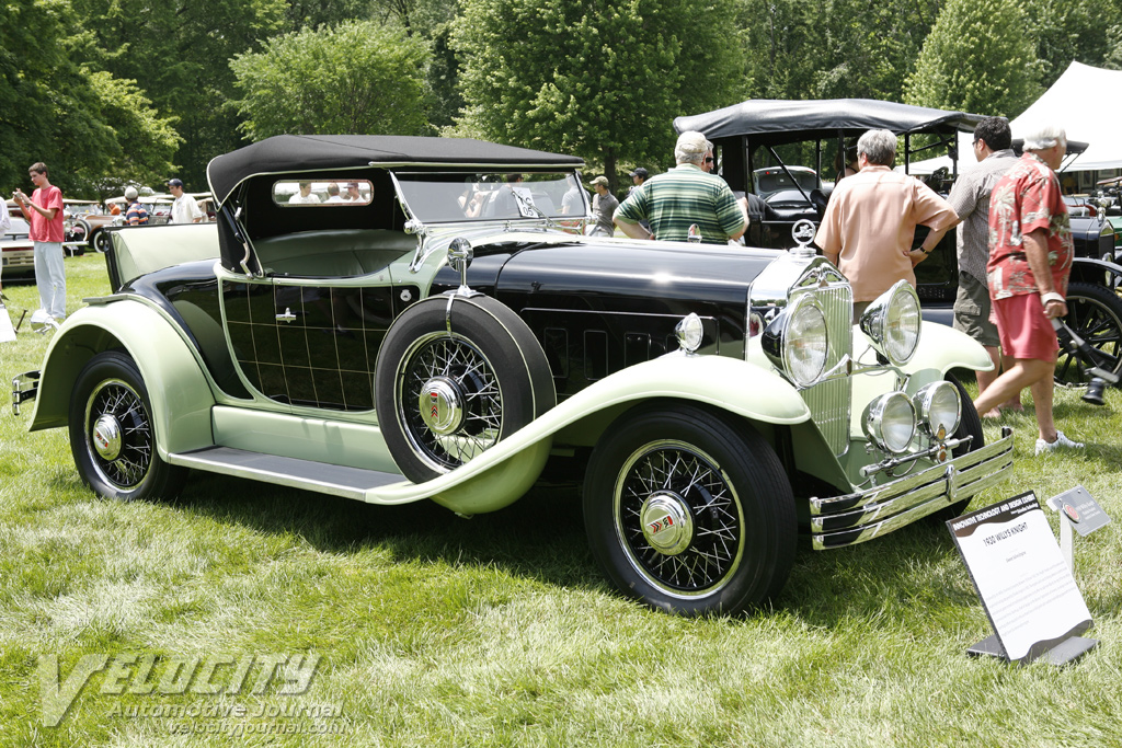 1930 Willys Knight Plaidside Roadster