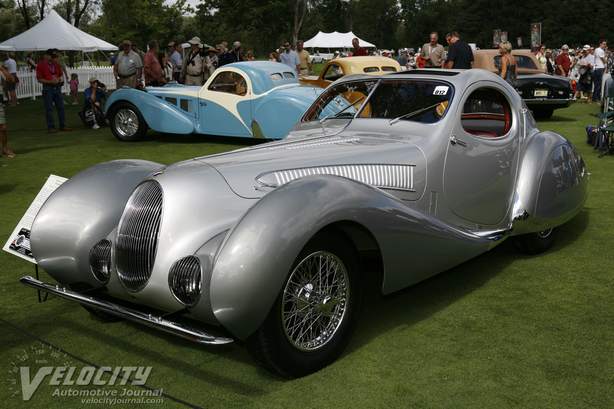 1938 Talbot-Lago T-150-C Roadster by Figoni & Falaschi