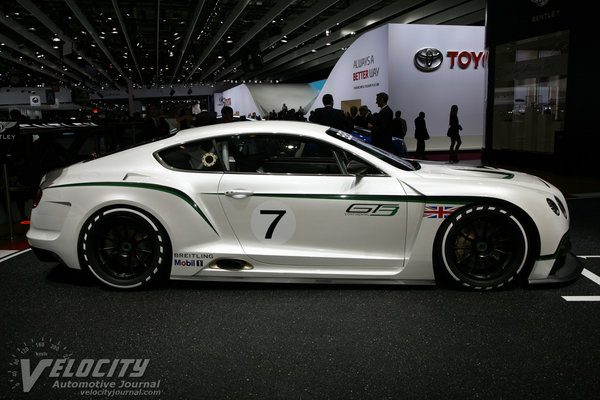 2012 Bentley Continental GT3 race car concept