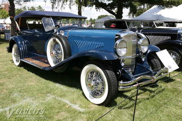 1929 Duesenberg Model J Dual Cowl Phaeton