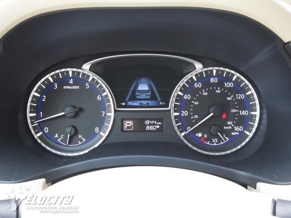 2013 Infiniti JX Instrumentation