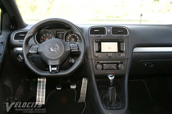 2012 Volkswagen Golf R 3d Instrumentation