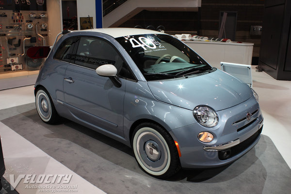 2013 Fiat 500 with Mopar Accessories