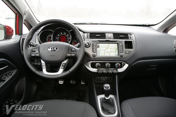 2013 Kia Rio 5-door Instrumentation