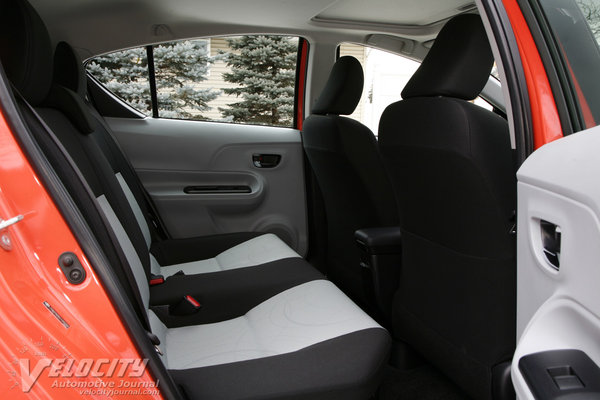 2013 Toyota Prius c Interior