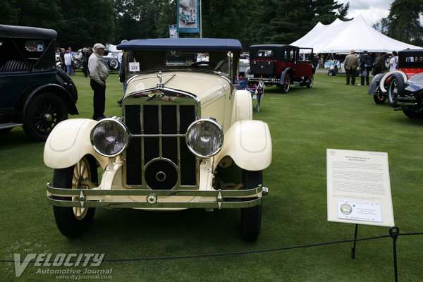 1926 Franklin Series 11 Sport Runabout