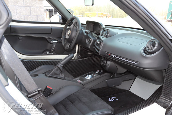 2015 Alfa Romeo 4C Interior