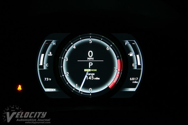 2014 Lexus IS 350 F-Sport Instrumentation