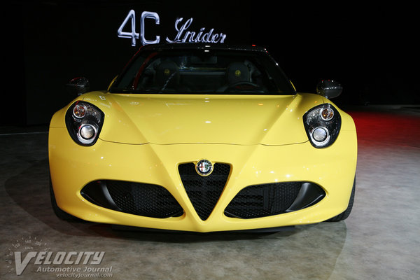 2015 Alfa Romeo 4C Spider