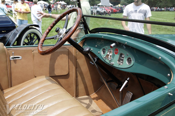 1926 Oldsmobile Deluxe Roadster Interior