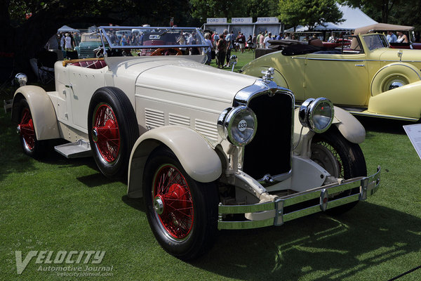 1927 Stutz AA  Black Hawk Boattail Speedster