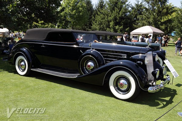 1937 Packard 1508 Convertible Victoria by Rollston