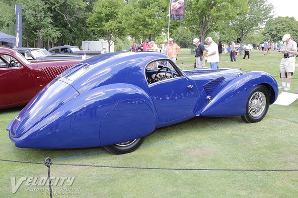 1937 Talbot-Lago T150c Aero Coupe by Pourtout