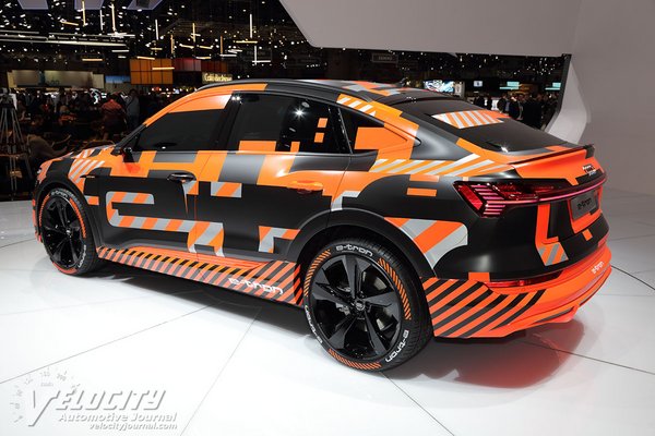 2019 Audi e-tron Sportback prototype