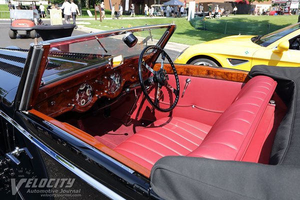 1937 Delahaye Type 135 Coupe des Alpes by Chapron Interior