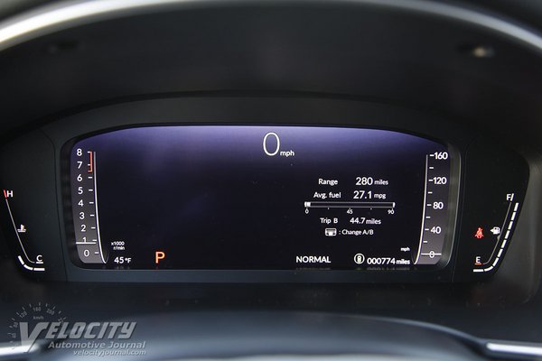 2022 Honda Civic Sport Touring Hatchback Instrumentation