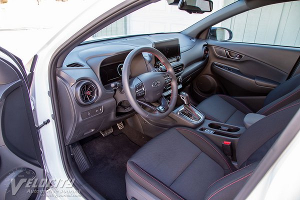 2022 Hyundai Kona N-Line Interior