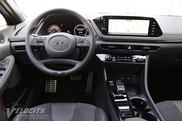 2022 Hyundai Sonata N Line Instrumentation