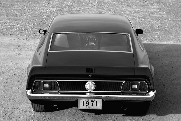 1971 Ford Mustang Mach 1 fastback