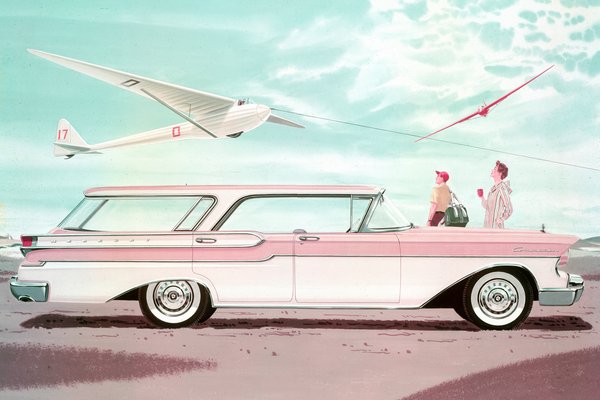 1957 Mercury Commuter Station Wagon