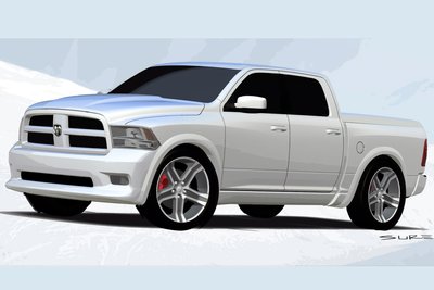 2009 Dodge Ram Bianco