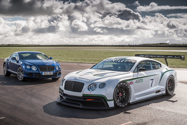 2012 Bentley Continental GT3 race car concept