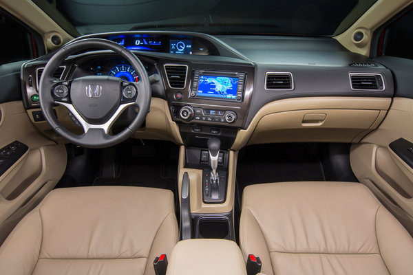 2013 Honda Civic EX-L sedan Interior