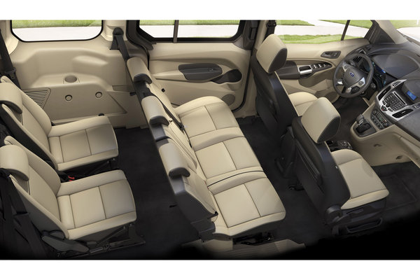 2014 Ford Transit Connect Wagon Interior