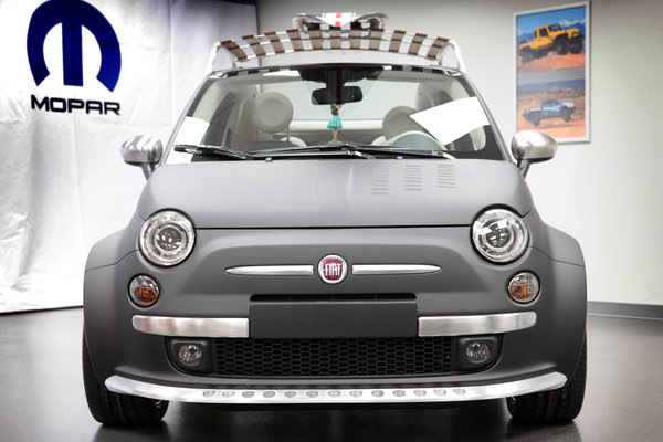 2012 Fiat 500 Beach Cruiser