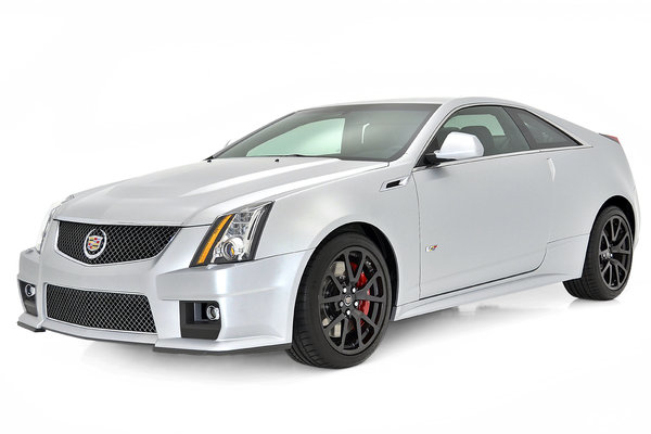 2013 Cadillac CTS-V Coupe Silver Frost Edition