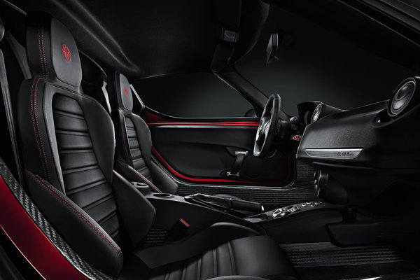 2014 Alfa Romeo 4C Interior