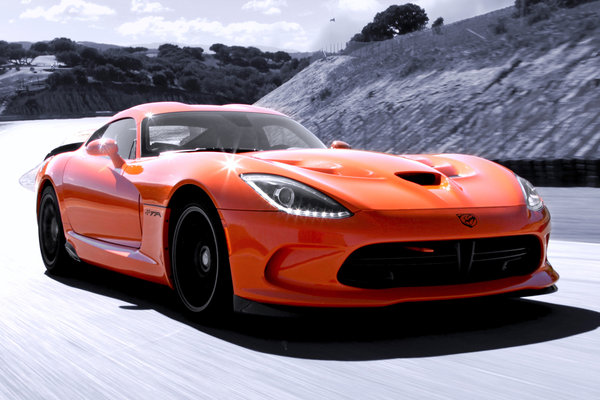 2014 SRT Viper TA Orange limited edition