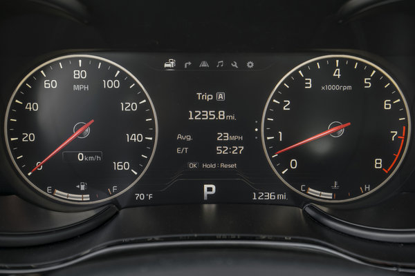 2015 Kia K900 Instrumentation