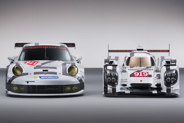 2014 Porsche 919 Hybrid and 911 RSR