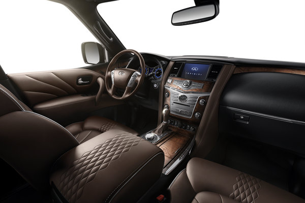 2015 Infiniti QX80 Interior