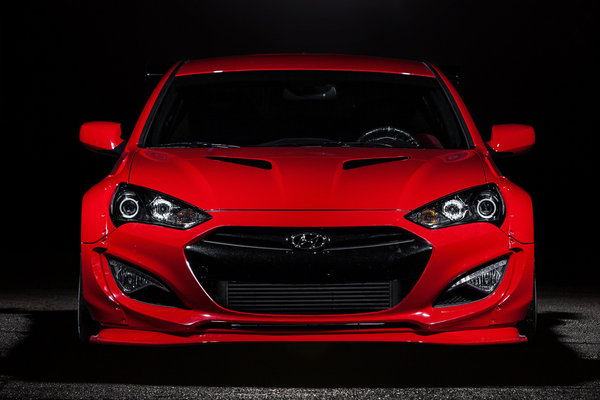 2014 Hyundai Genesis Coupe by Blood Type Racing