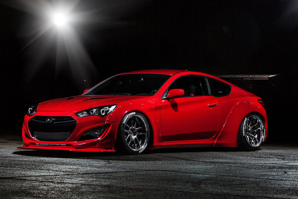 2014 Hyundai Genesis Coupe by Blood Type Racing