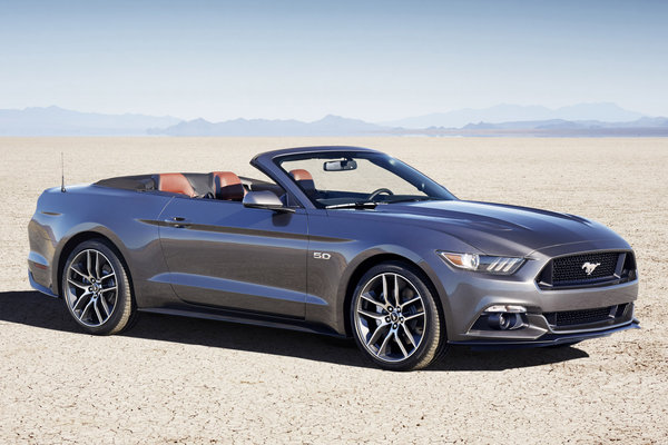 2015 Ford Mustang convertible