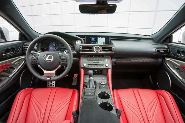 2015 Lexus RC F Interior