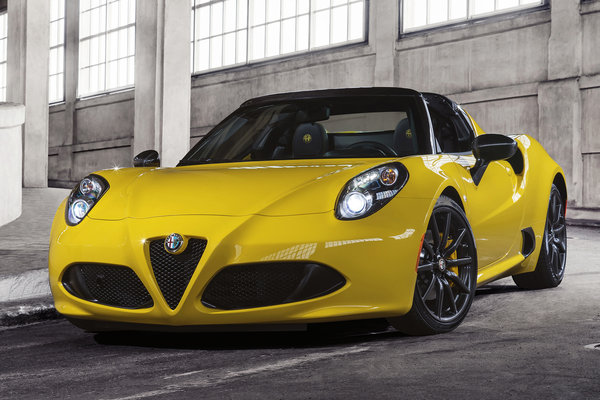 2015 Alfa Romeo 4C Spider